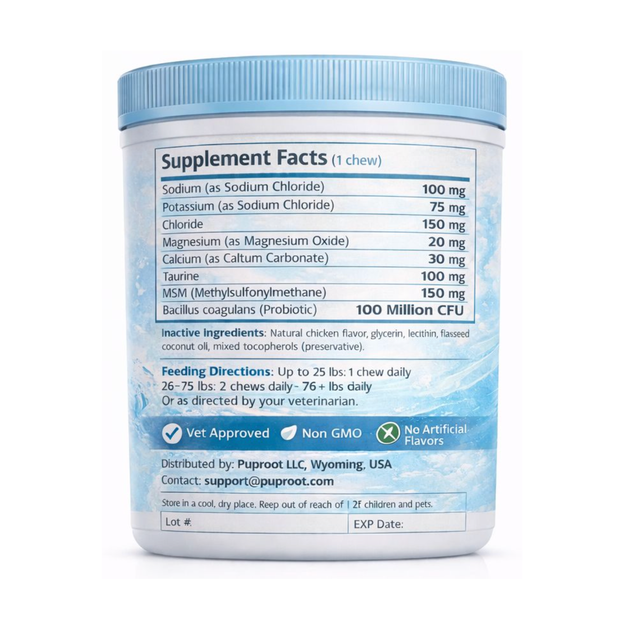 Dog Electrolyte+ Chews